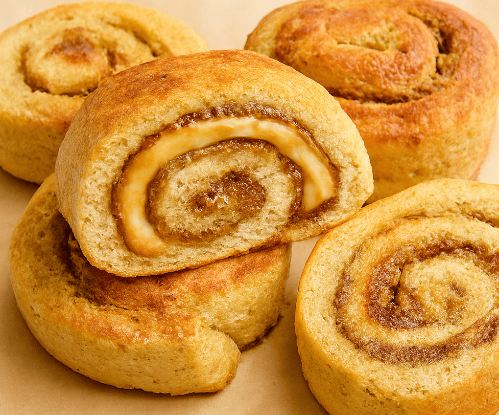 Keto Peanut Butter Cinnamon Rolls